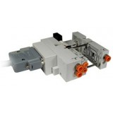 SMC solenoid valve 4 & 5 Port VQ VV5Q13-F, 1000 Series, Body Ported Manifold, Plug-in type, D-sub Connector
